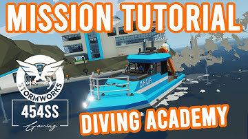 How to rank up to CAPTAIN in the Stormworks Diving Academy Missions