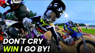 Short Track Racing Ends in a FIGHT!