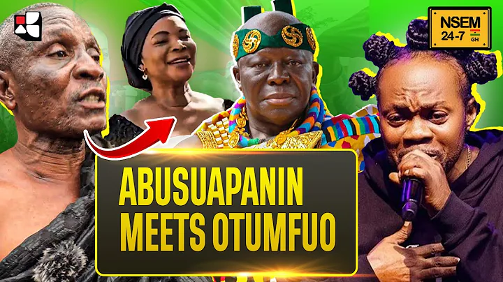 Abusuapanin & Daddy Lumba Sister Visits OTUMFUO at Manhyia.