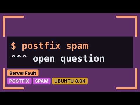 DevOps & SysAdmins: Spammer relaying via Postfix mail server