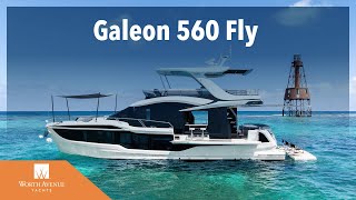 Galeon 560 Fly – Award-Winning Design & Custom Upgrades | Worth Avenue Yachts