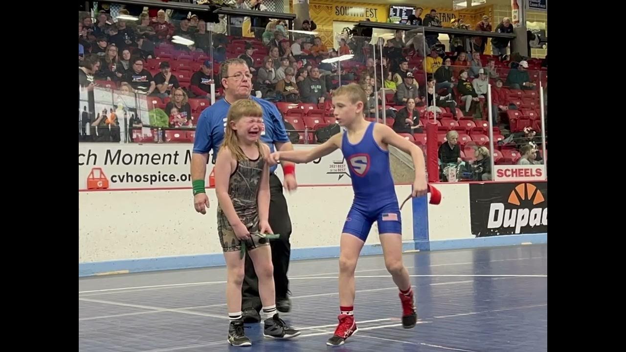 Cael Combs Iowa Super Pee Wee State Champion YouTube
