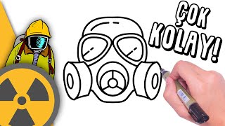 Koronavirüs Maskesi Nasıl Çizilir? Çok Kolay Maske Çizimi