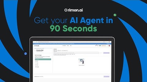 Get your AI Chatbot in 90 Seconds - Orimon AI