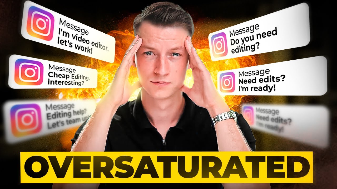 video editing got oversaturated. - YouTube