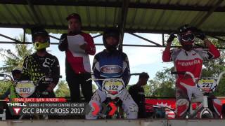 FINAL RACE MEN JUNIOR  GCC BMX CROSS 2017 # SERIES 2 screenshot 3