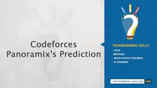 Codeforces -Panoramix's Prediction