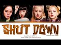 [COACHELLA 2023] BLACKPINK - ‘Shut Down’ || Color Coded Lyrics