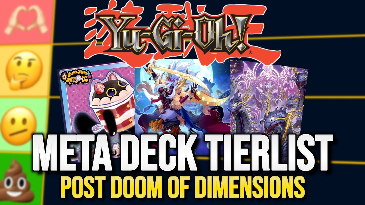 Yu-Gi-Oh! META TIER LIST!!! POST DOOM OF DIMENSIONS