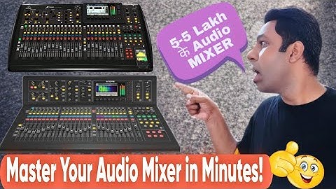 Behringer X32 & Midas M32 Mixing Console Demo 🎚️ | Beginner to Pro Full Setup & Features Guide 🎧