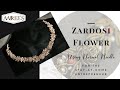 Zardosi Flower Design| Zardosi Work| Zardosi Embroidery