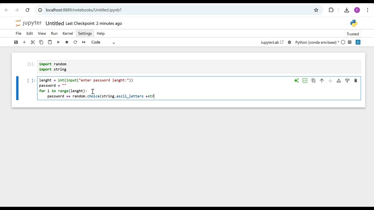 Password Generator in Python 🔐 |Beginner Project Tutorial | Skillify