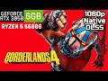 Borderlands 4 RTX 3050 6gb Benchmark – 1080p High / Medium / Low | Native /  DLSS