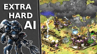 Red Alert 2 | Extra Hard AI | 7 vs 1 + Superweapons