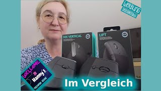 Logitech MX Vertical vs Lift - meine Mäuse im Vergleich