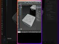 3ds Max TurboSmooth ile Puf Modeli Yumuşat! 🔥#3dsmax #turbosmooth #3dmodelleme #cgartist #shorts