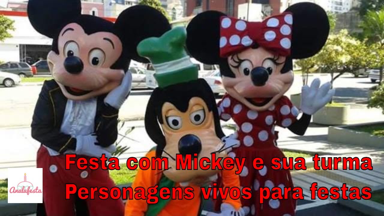 Aniversário Mickey Mouse e sua turma