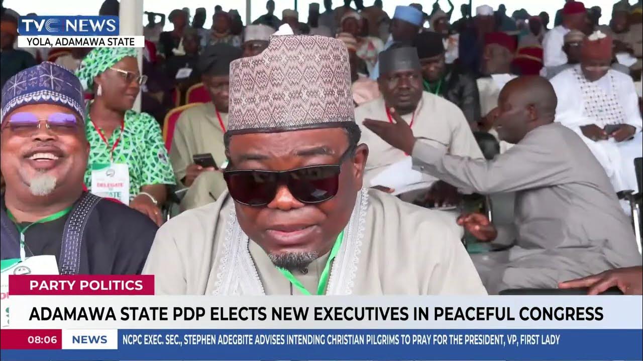 Adamawa State PDP Elects New Executives In Peaceful Congress