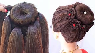 Easy Simple & Quick Juda hairstyles | stylish hairstyles | hairstyles for Bridal girls