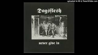 DOGSFLESH Never Give In LP (1982-85 Discography) 2022 9 tracks (COMPLETE) Teesside UK Hardcore Punk
