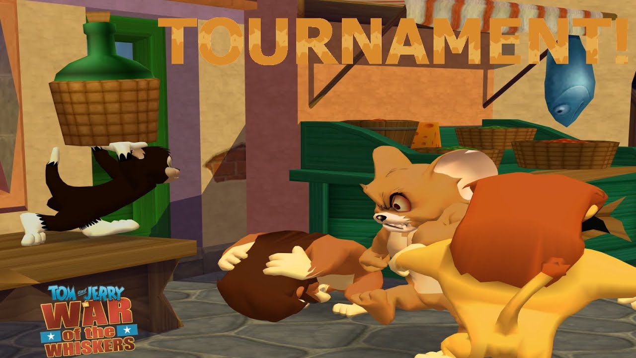 Tom and Jerry in War of the Whiskers  / Lion and Butch Vs. Lion and Monster Jerry / TEAM TOURNAMENT!