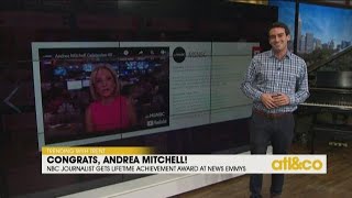 Celebrity Congrats to NBC News' Andrea Mitchell on her Lifetime Achievement Award Profile