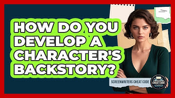 How Do You Develop A Character