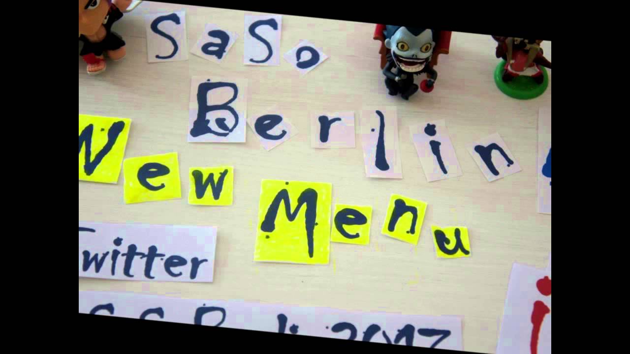 Download Official Teaser Video SaSo Berlin 2013
