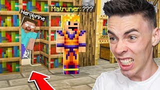 POWRÓT HEROBRINE na WOJANOWICE TROLL na MATRUNERZE w Minecraft!