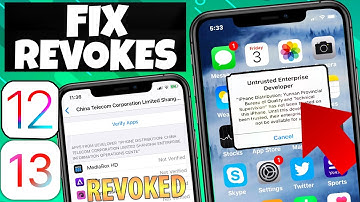 NEW Fix REVOKED APPS iOS 13/12 - Stop APP REVOKES iOS 13/12 No Jailbreak iPhone iPad iPod