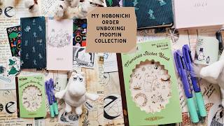 My Hobonichi order unboxing) Moomin collection 2026!