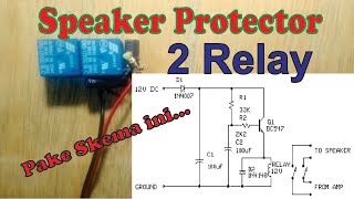 Skema Speaker Protector Sederhana