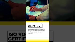 ISO 9001 Certification isn't just a certificate
