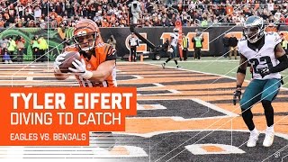 Bengals Big Drive Ends with Tyler Eifert's Diving TD Grab! | Eagles vs. Bengals | NFL