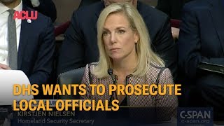 DHS Wants To Prosecute Local Officials