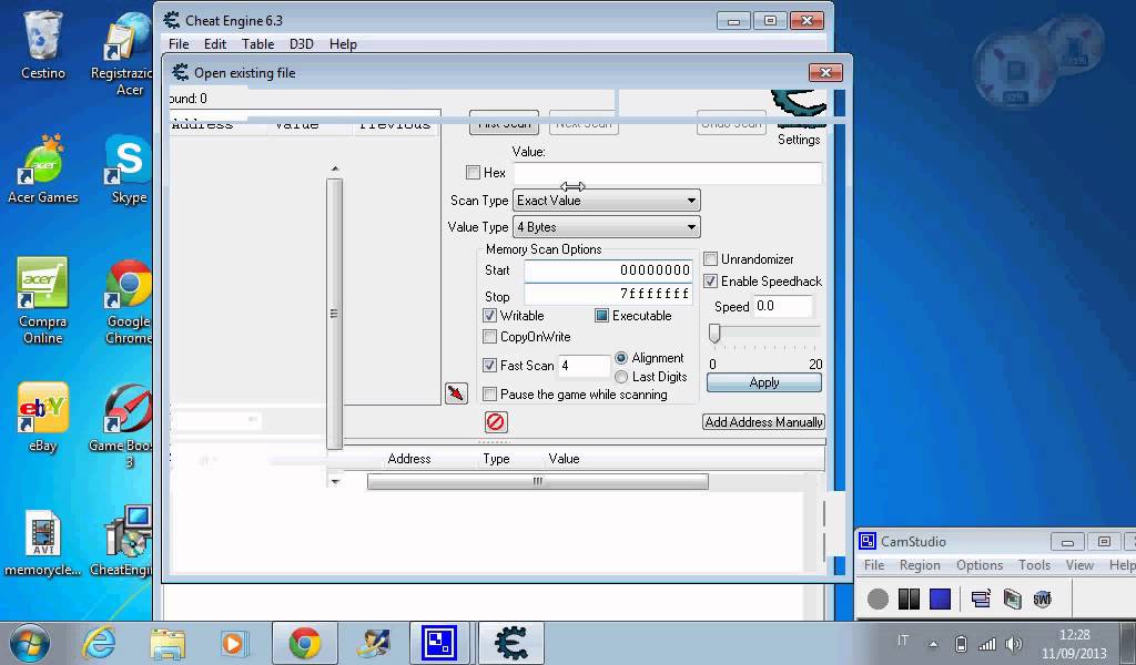 come usare cheat engine parte 2 - YouTube