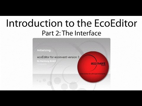 ecoEditor tutorial part 2: The Interface