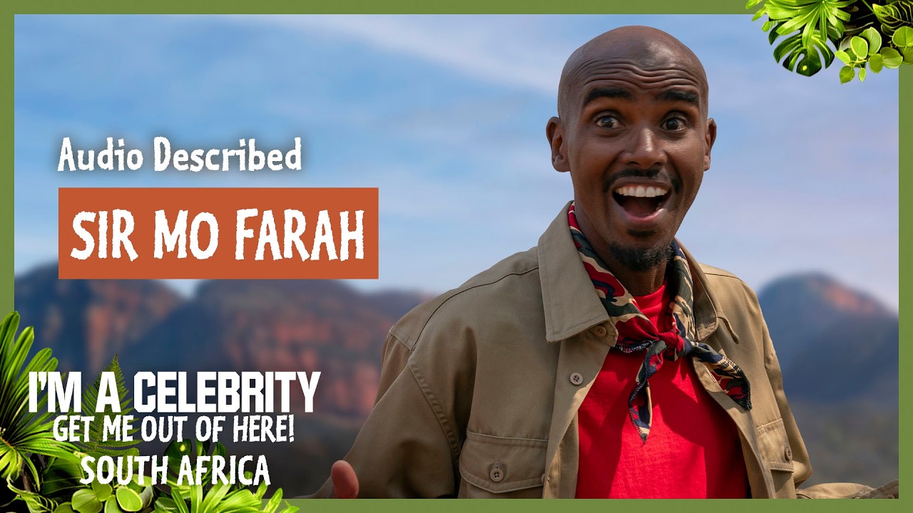 Audio Described: Sir Mo Farah | I'm A Celebrity... South Africa 2026