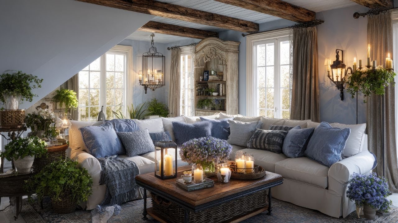 Romantic French Blue Cottage Decor 2026 Part 2 💙 | Cozy Rustic Vintage Shabby Chic