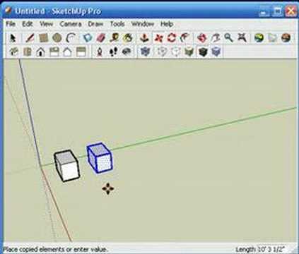 Sketchup Tutorial- Advanced Copy