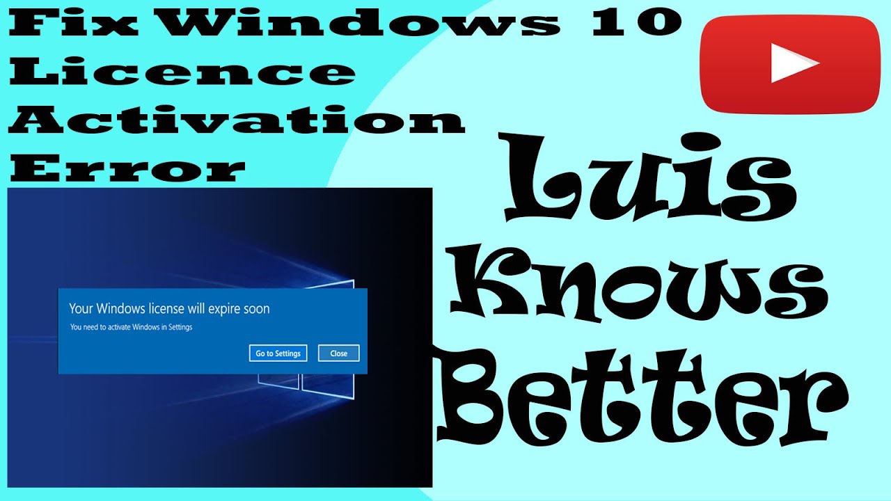 How to get rid of "Your Windows license will expire soon" Error in