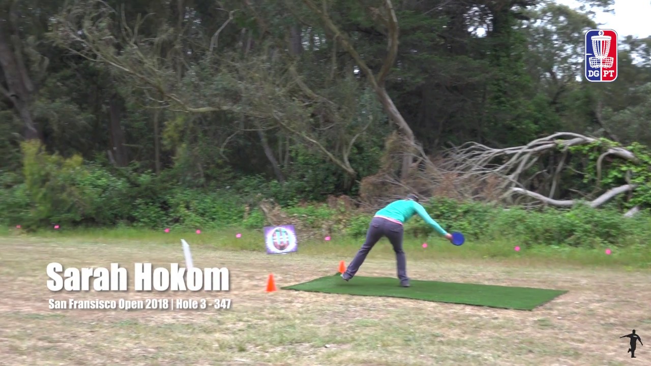 Ace Disc Golf Hole in One Sarah Hokom 2018 San Francisco Open
