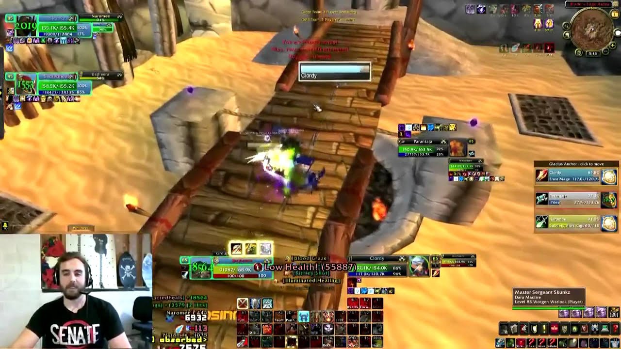 Warrior PvP - Bajheera - 3v3 Arena as WLP with Sacredheals and Skunkz