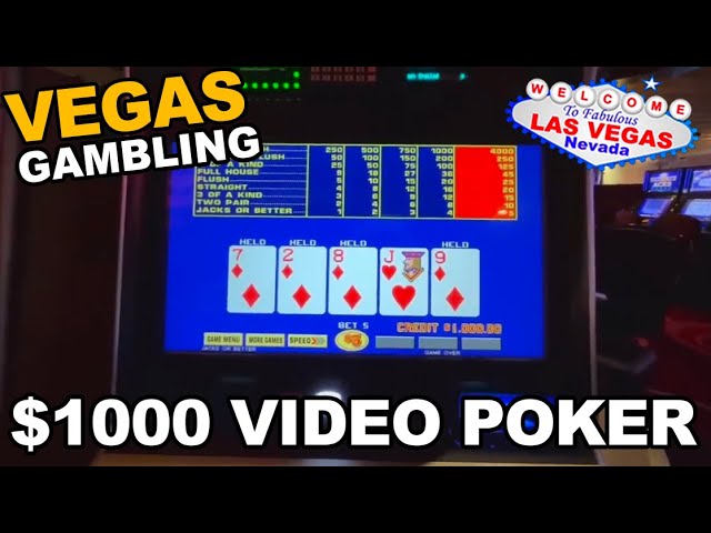 Historical Video! $1,000 00 Video Poker Session, Plus a look in the VIP Bathroom  Rio Las Vegas class=