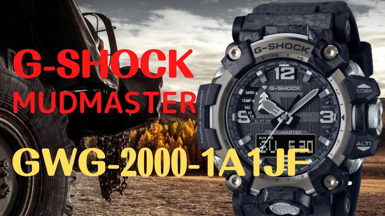 G-SHOCK GWG-2000-1A5 MUDMASTER マッドマスター