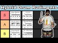 Hybrid Drum Rudiments - Tier List