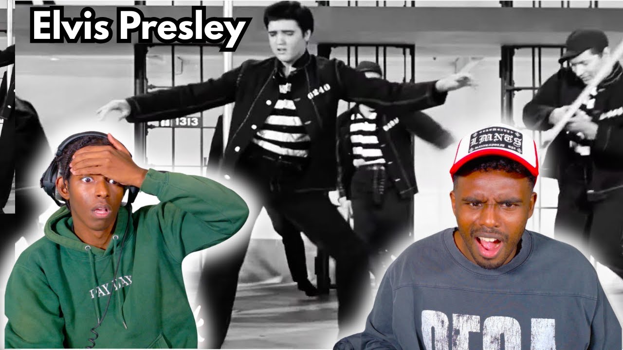FIRST TIME REACTION  - Elvis Presley - Jailhouse Rock (Music Video)
