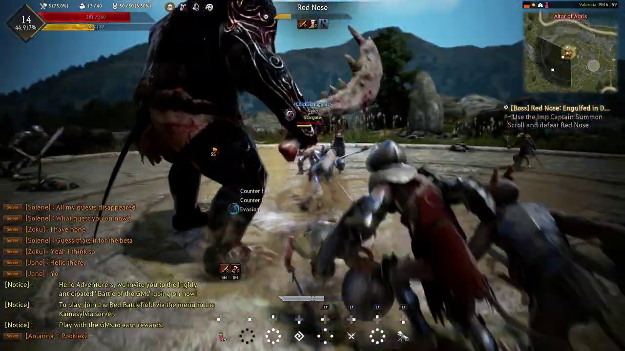 Black Desert Online Beta Gameplay On Xbox One Console With Warrior Part