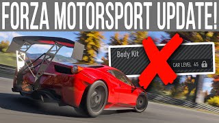 Forza Motorsport NEW UPDATE 1.0 Changes Car Progression &amp; More!