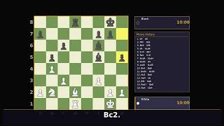 Blackburne vs. Weiss (1889): A Ruy Lopez Masterclass Ending [Part 1]